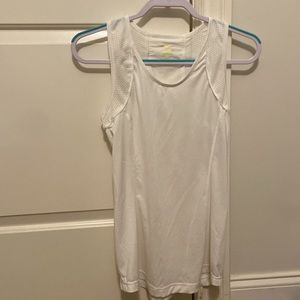 Reebok white workout tank